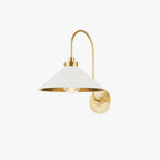 Helena Vintage Indoor Wall Lamp Brass