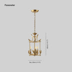Sova Lantern Pendant Lamp Baroque Style