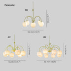 Tulip Fresh Chandeliers Glass