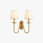 Chloe Vintage Fabric Shades Wall Lamp
