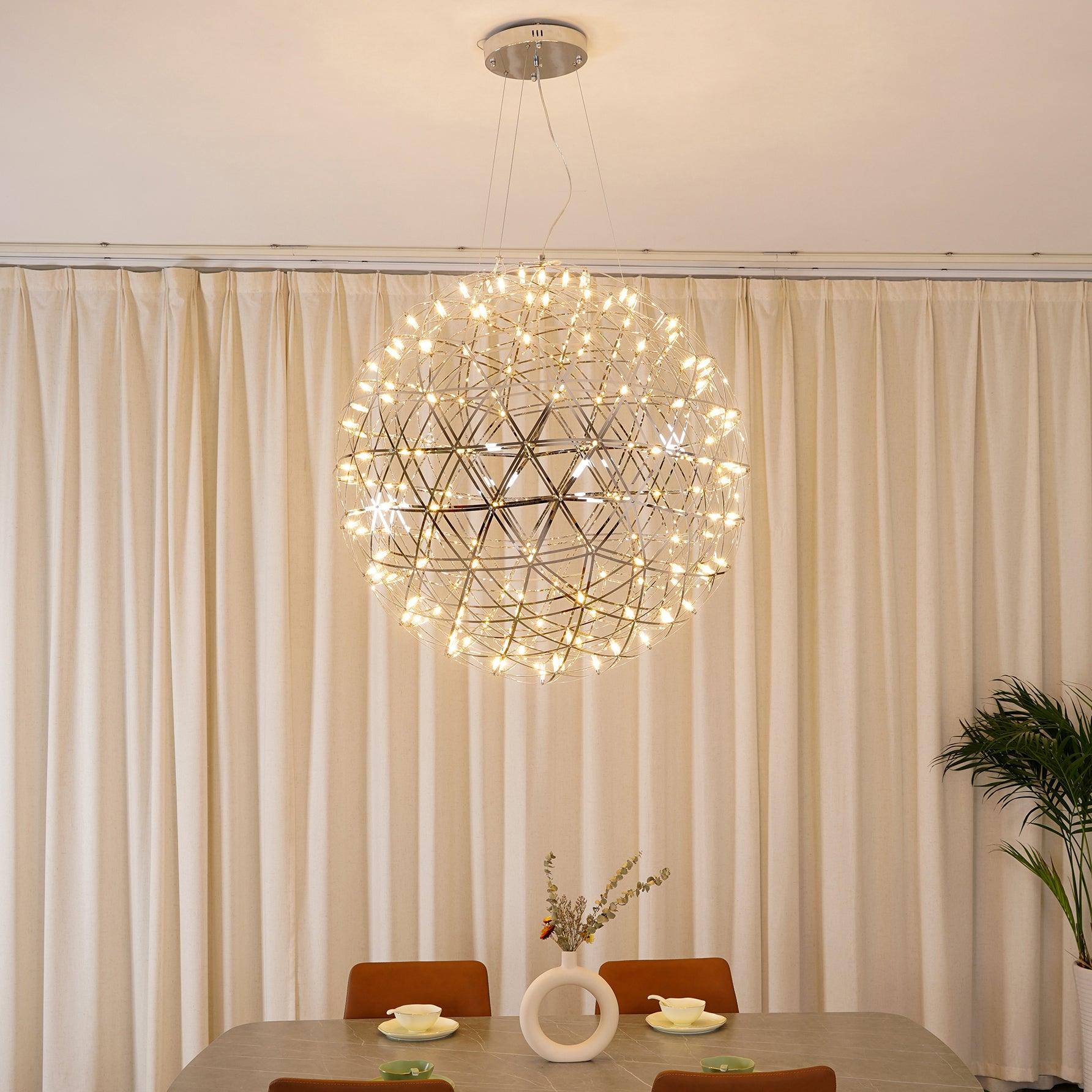 Lustra Pendant Lamp Spark Ball for Living Room