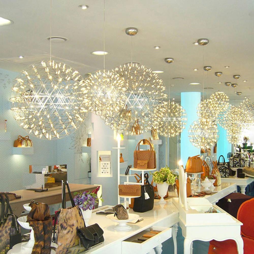 Lustra Pendant Lamp Spark Ball for Living Room