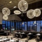 Lustra Pendant Lamp Spark Ball for Living Room