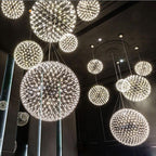 Lustra Pendant Lamp Spark Ball for Living Room