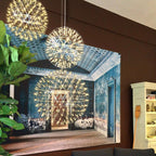 Lustra Pendant Lamp Spark Ball for Living Room