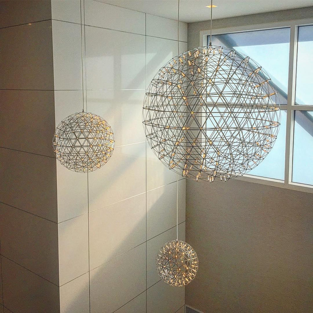 Lustra Pendant Lamp Spark Ball for Living Room