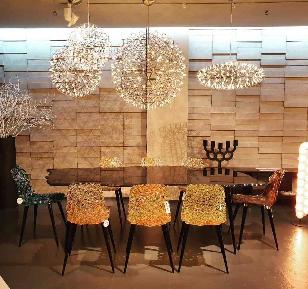 Lustra Pendant Lamp Spark Ball for Living Room