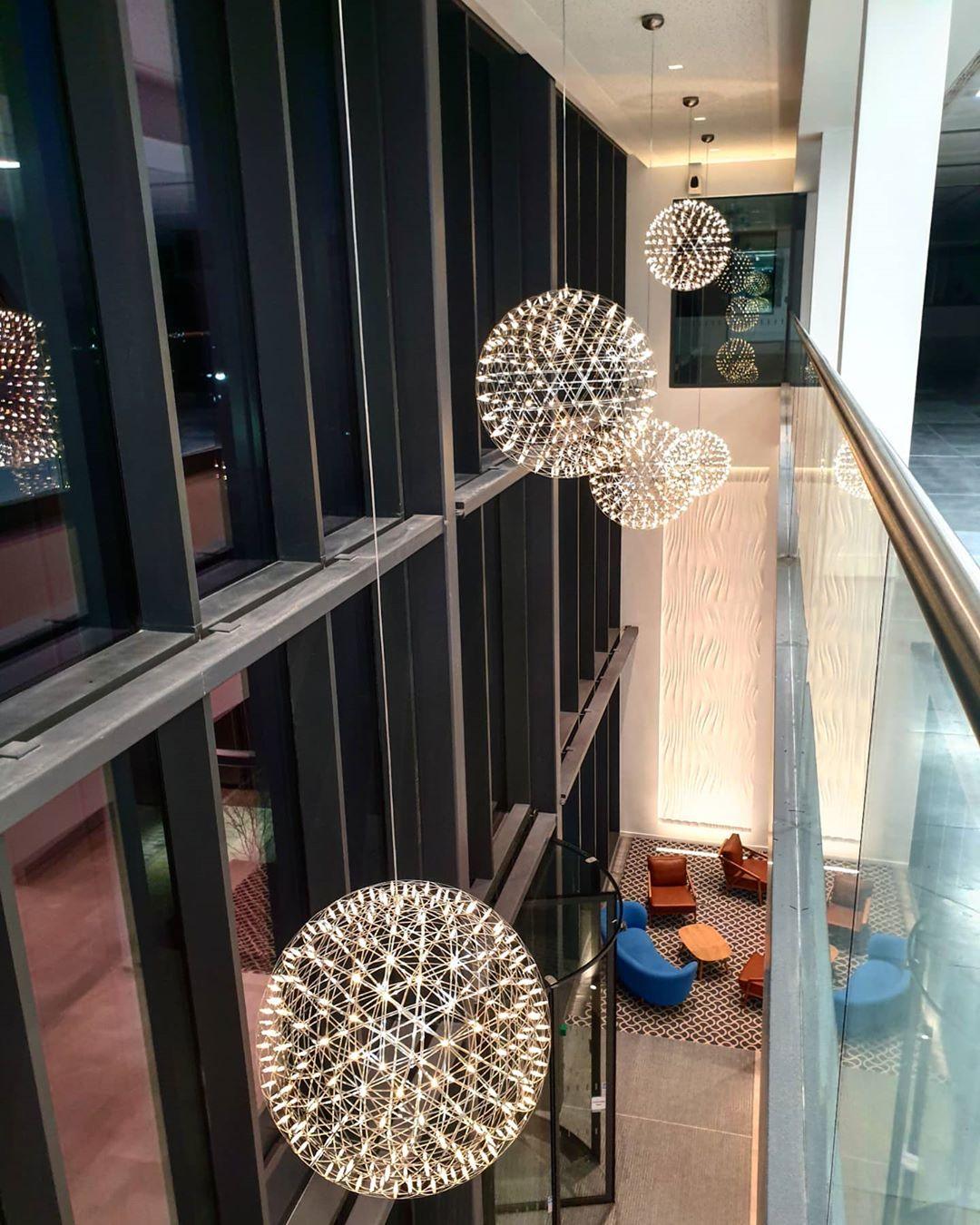 Lustra Pendant Lamp Spark Ball for Living Room