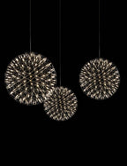 Lustra Pendant Lamp Spark Ball for Living Room