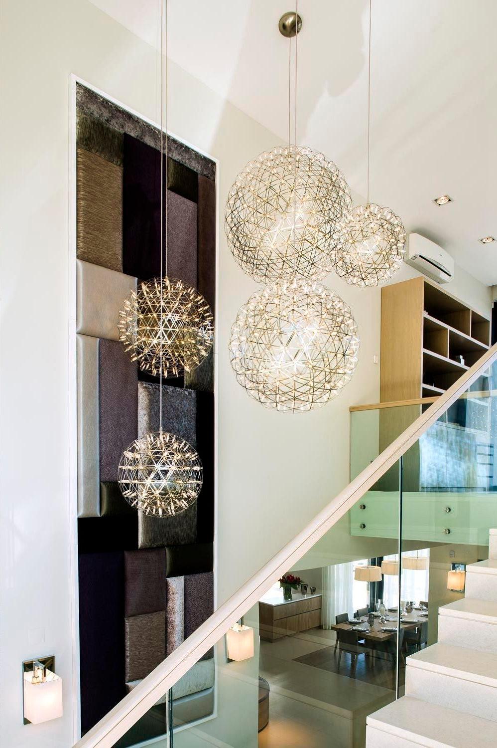 Lustra Pendant Lamp Spark Ball for Living Room