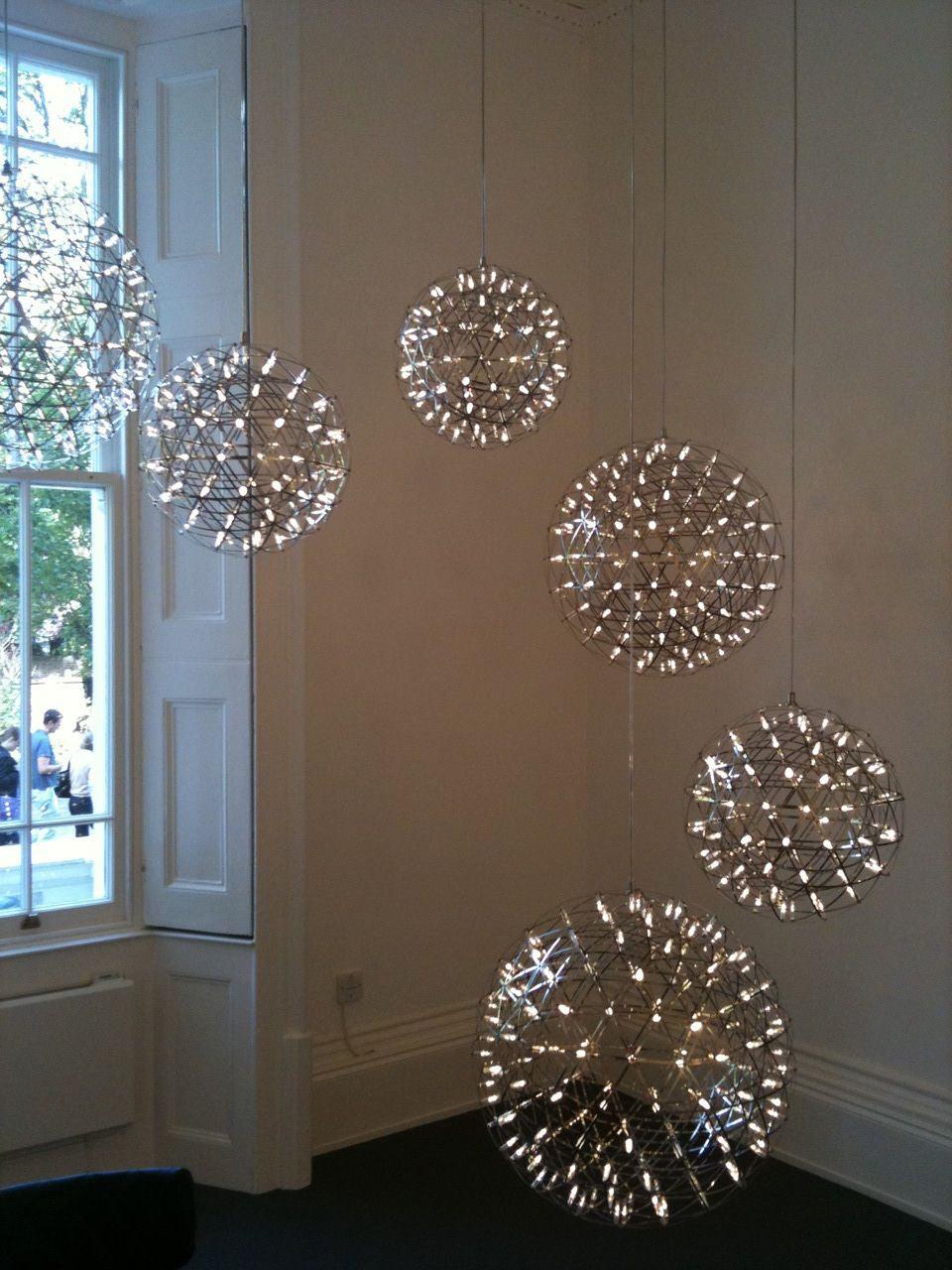 Lustra Pendant Lamp Spark Ball for Living Room