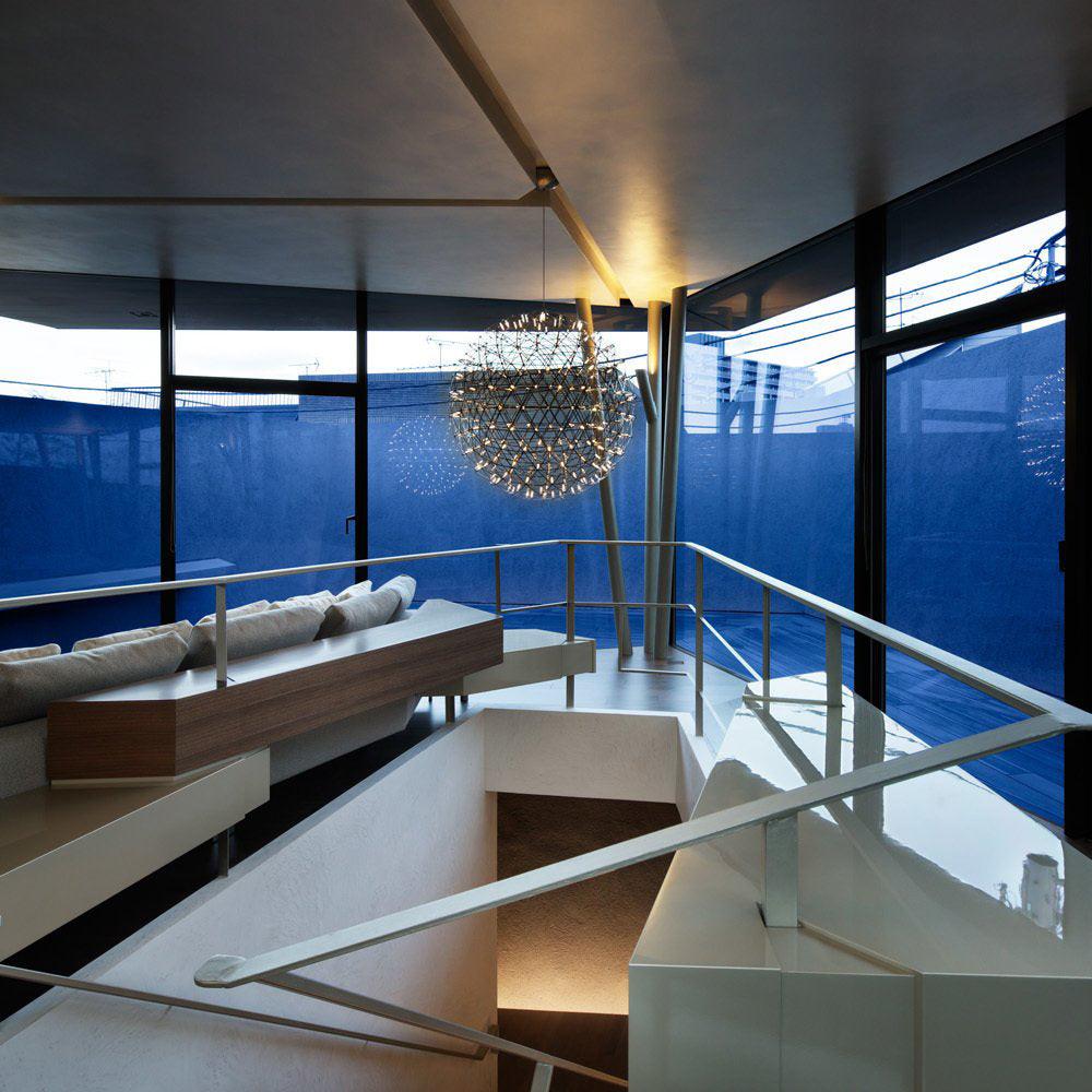 Lustra Pendant Lamp Spark Ball for Living Room