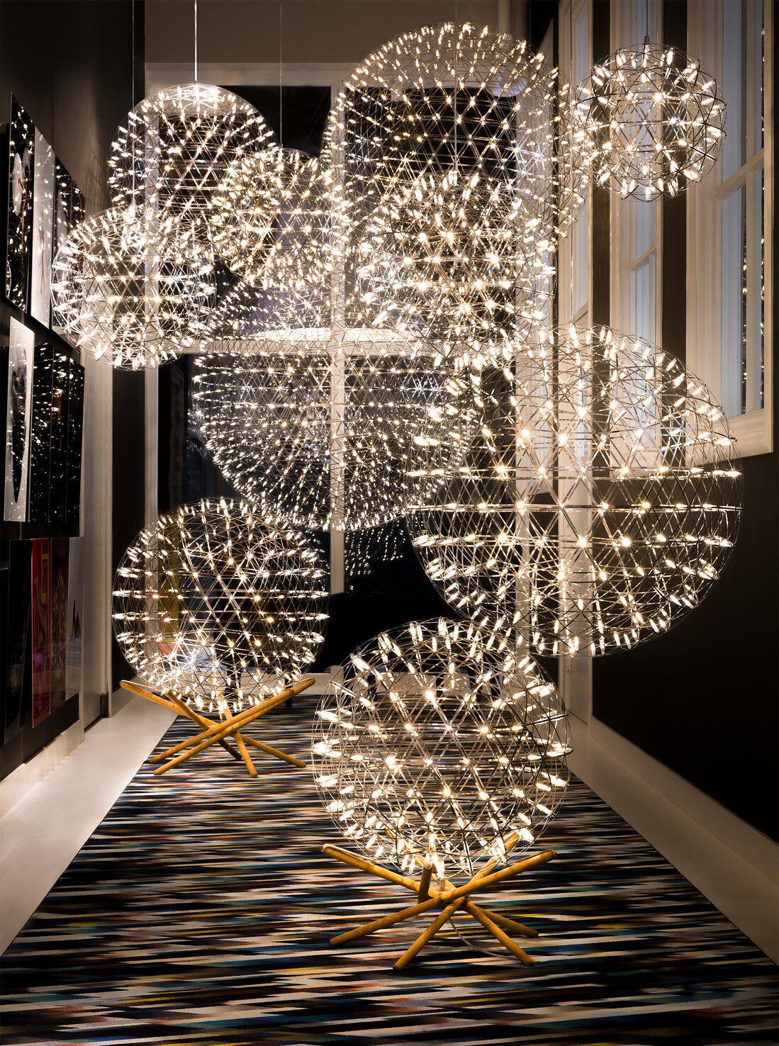 Lustra Pendant Lamp Spark Ball for Living Room