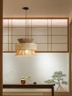 Ophelia Woven Rattan Pendant Light