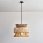 Ophelia Woven Rattan Pendant Light