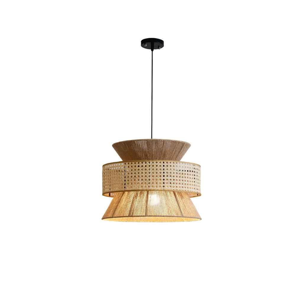 Ophelia Woven Rattan Pendant Light