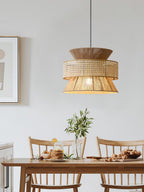 Ophelia Woven Rattan Pendant Light