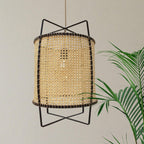 Rattan Meyda Pendant Lamp