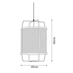 Rattan Meyda Pendant Lamp
