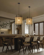Rattan Meyda Pendant Lamp