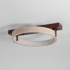 Ritta Natural Travertine Ceiling Lamp