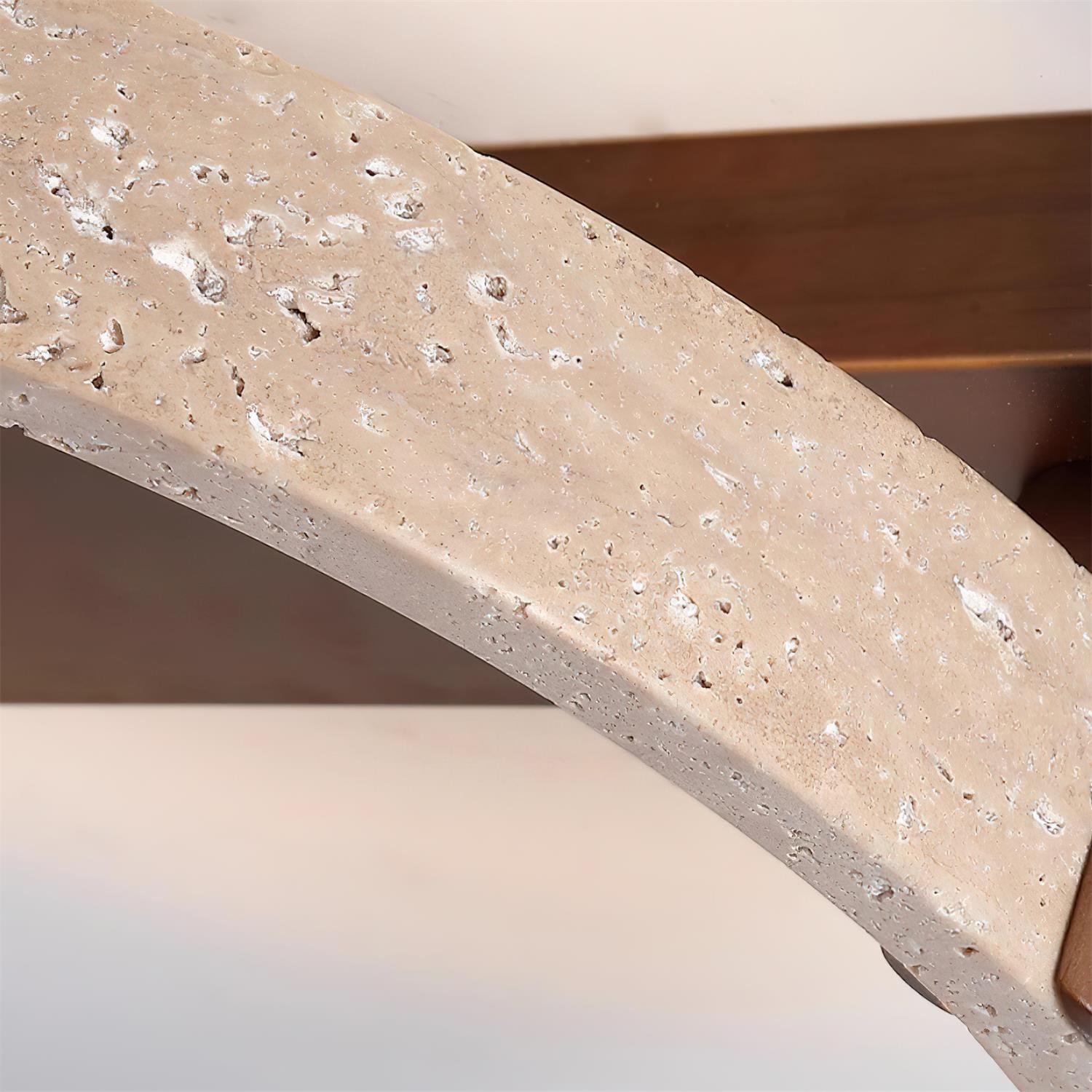 Ritta Natural Travertine Ceiling Lamp