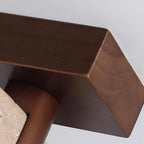 Ritta Natural Travertine Ceiling Lamp