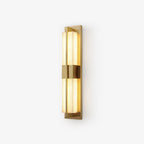 Caspian Alabaster Brass Wall Light