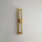 Caspian Alabaster Brass Wall Light