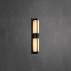 Caspian Alabaster Brass Wall Light