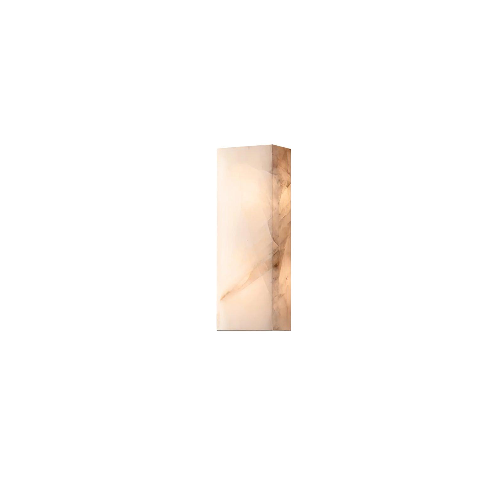 Orvian Wall Light Outdoore Minimalist in Alabaster - Kingsley Beaumont