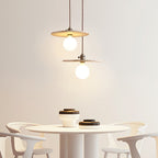 Nico Minimalist Travertine Pendant Light