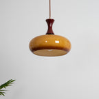 Arisha Vintage LED Glass Pendant Light Living Room