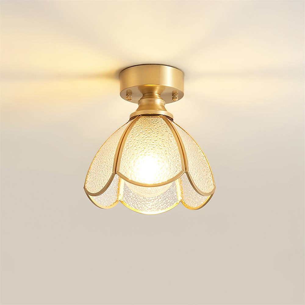 Civelle Tiffany Style Stained Glass Ceiling Light