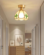 Civelle Tiffany Style Stained Glass Ceiling Light