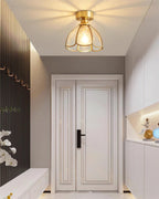 Civelle Tiffany Style Stained Glass Ceiling Light