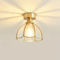 Civelle Tiffany Style Stained Glass Ceiling Light