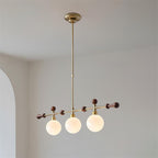 Chandelier Linear Globe LED/Incandescent for Dining Room Kitchen Island