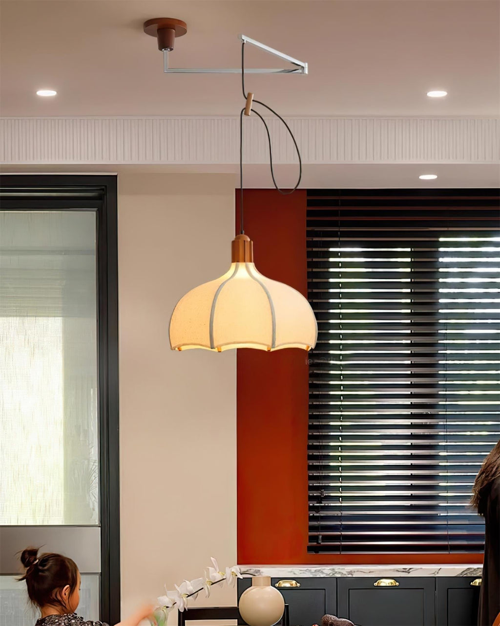 Eldin Adjustable Pendant Light