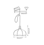 Eldin Adjustable Pendant Light