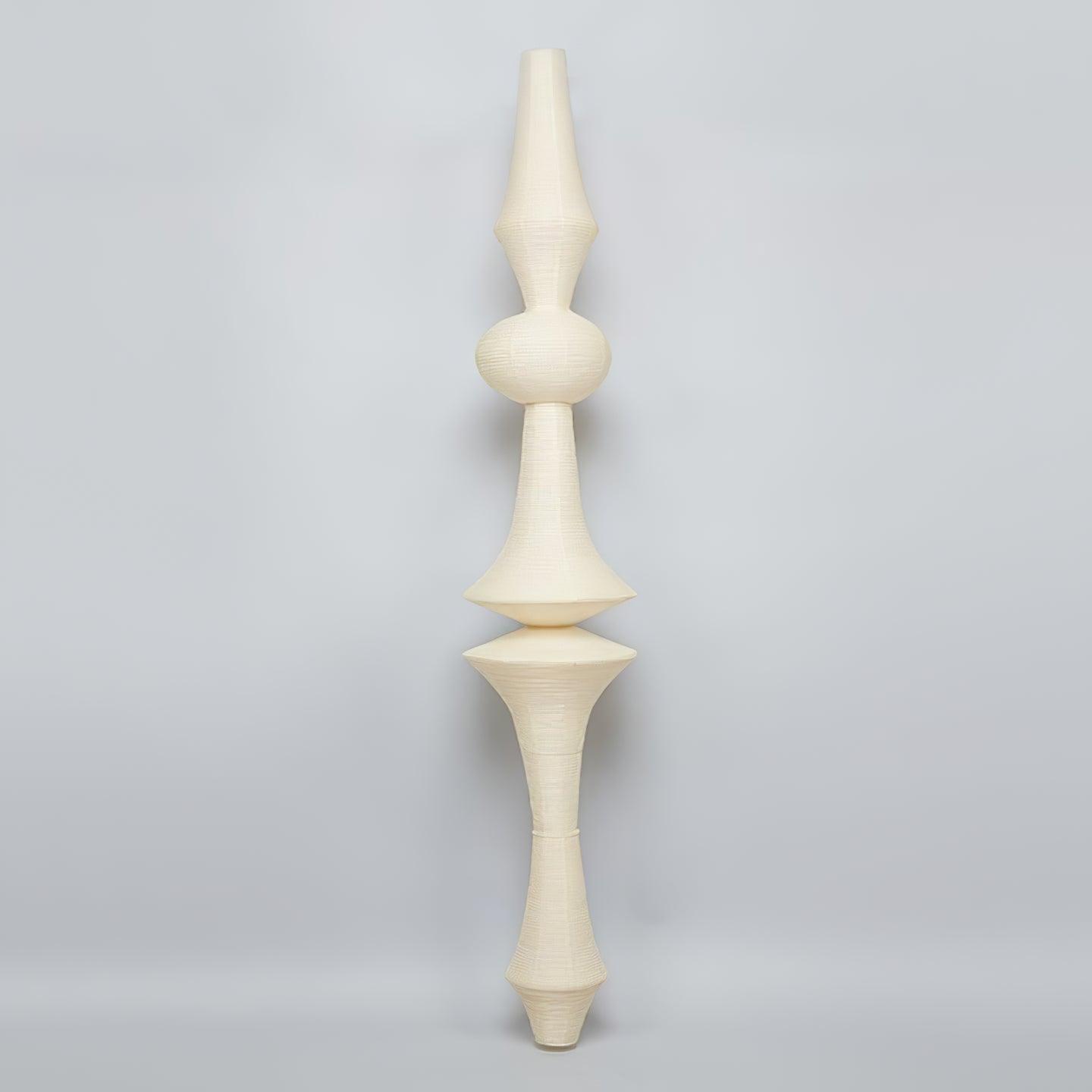 Faye Sculptural Paper Vertical Pendant Light