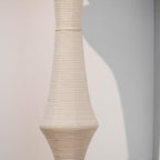 Faye Sculptural Paper Vertical Pendant Light