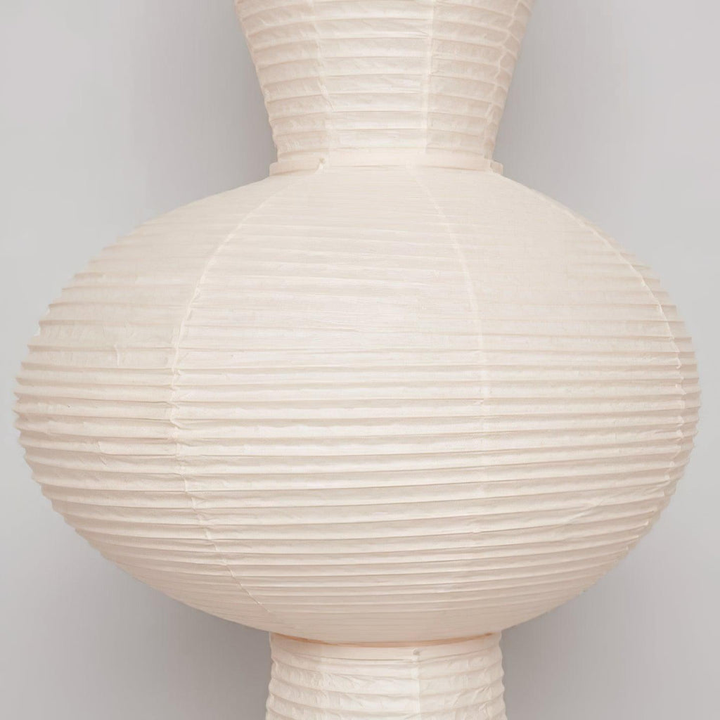 Faye Sculptural Paper Vertical Pendant Light