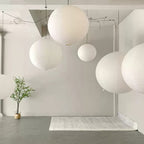 Sylin Pendant Swag Light Mulberry Silk