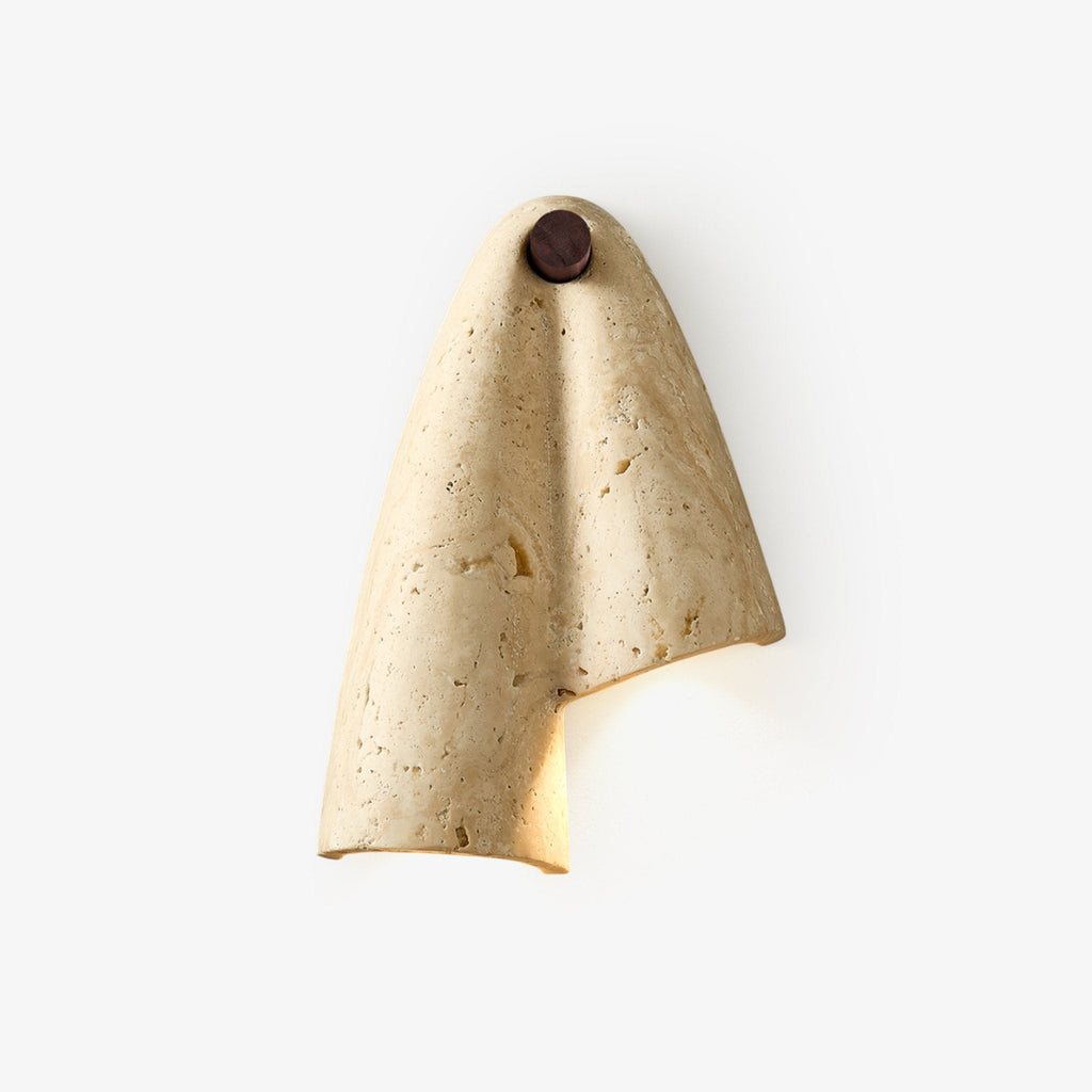 Artistic  Travertine  Wall Light
