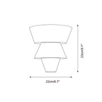 Elyon Elegant White Alabaster Wall Lamp
