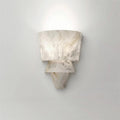 Elyon Elegant White Alabaster Wall Lamp