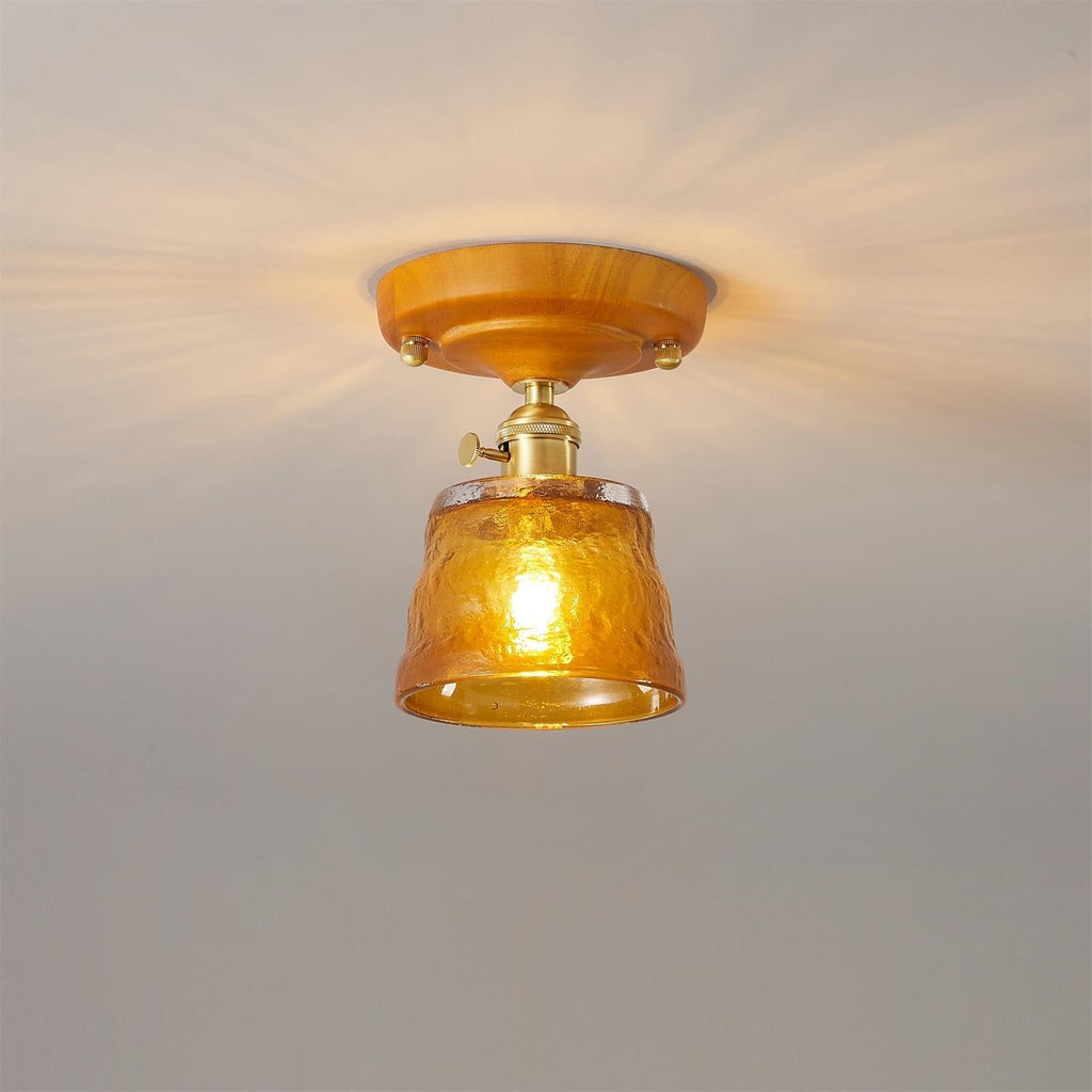 Elano Glass Ceiling Light