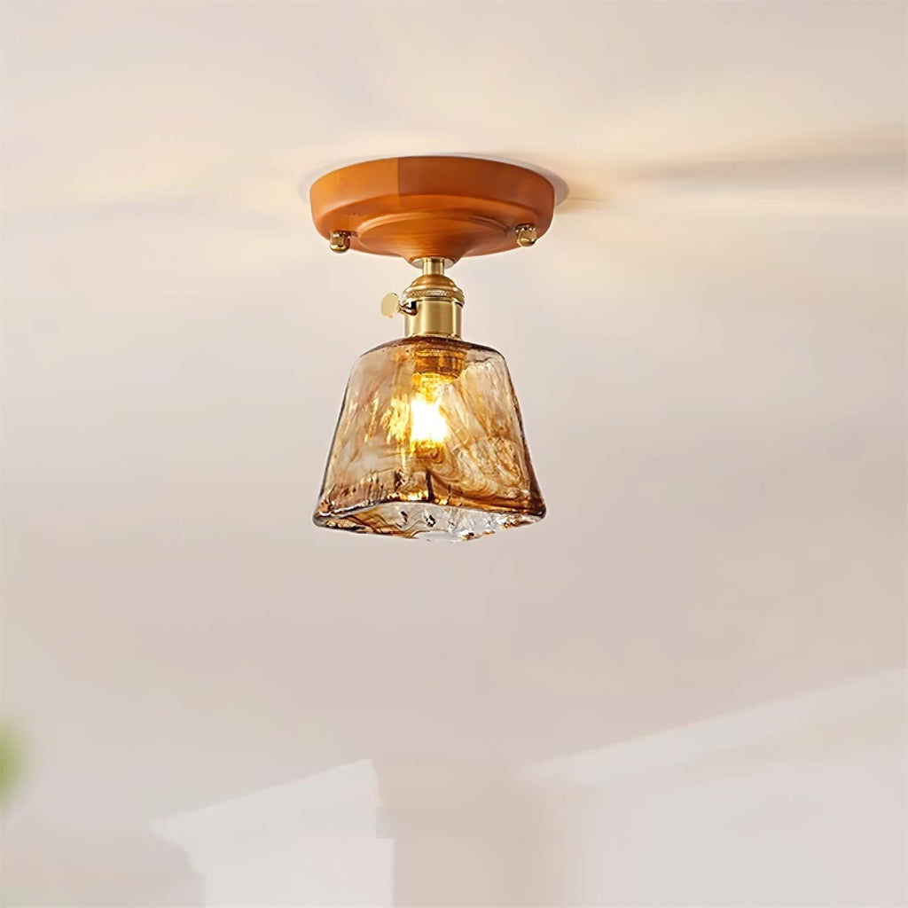 Elano Glass Ceiling Light