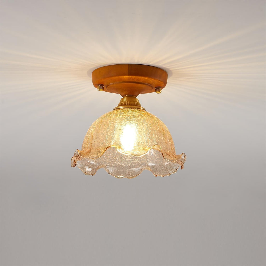 Elano Glass Ceiling Light